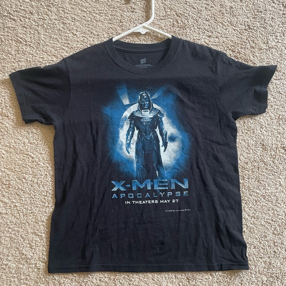 X-Men Apocalypse Movie Promo Tshirt Kids Size L 14-16